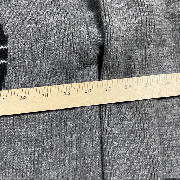 Tejidos Ruminahui Hoodie Mens L Gray Full Zip Knit Eagle Dreamcatcher Blue - Picture 6 of 8